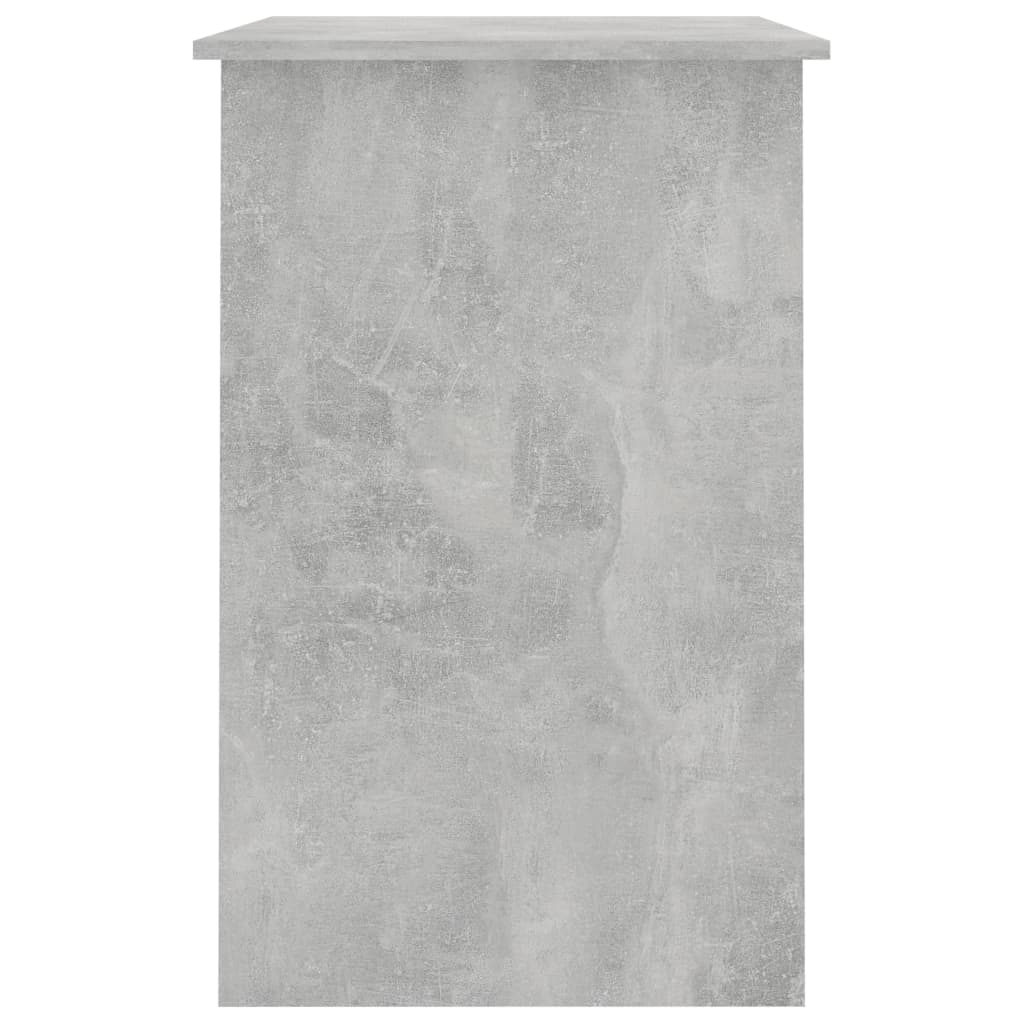 Scrivania Grigio Cemento 100x50x76 cm in Legno Multistrato