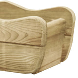 Letto Rialzato da Giardino 50x18x18 cm Legno di Pino Impregnato