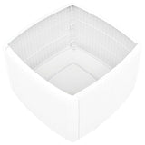 Tavolino Bianco 54x54x36,5 cm in Plastica