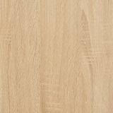 Scrivania Rovere Sonoma 140x50x77 cm in Legno Multistrato