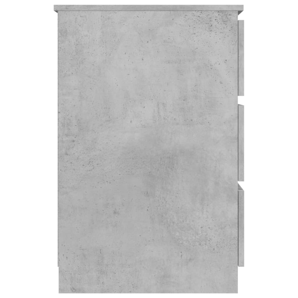 Scrivania Grigio Cemento 140x50x77 cm in Legno Multistrato