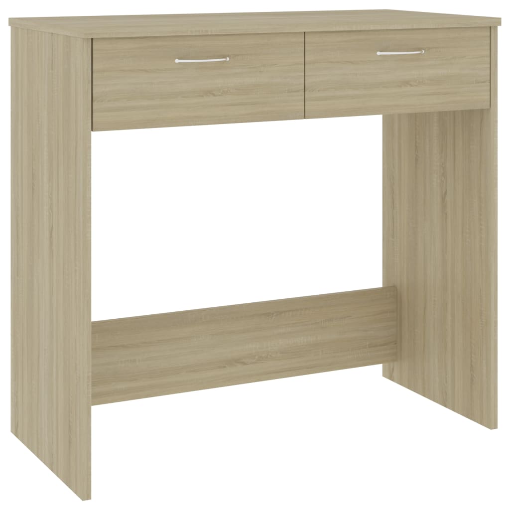 Scrivania Rovere Sonoma 80x40x75 cm in Legno Multistrato