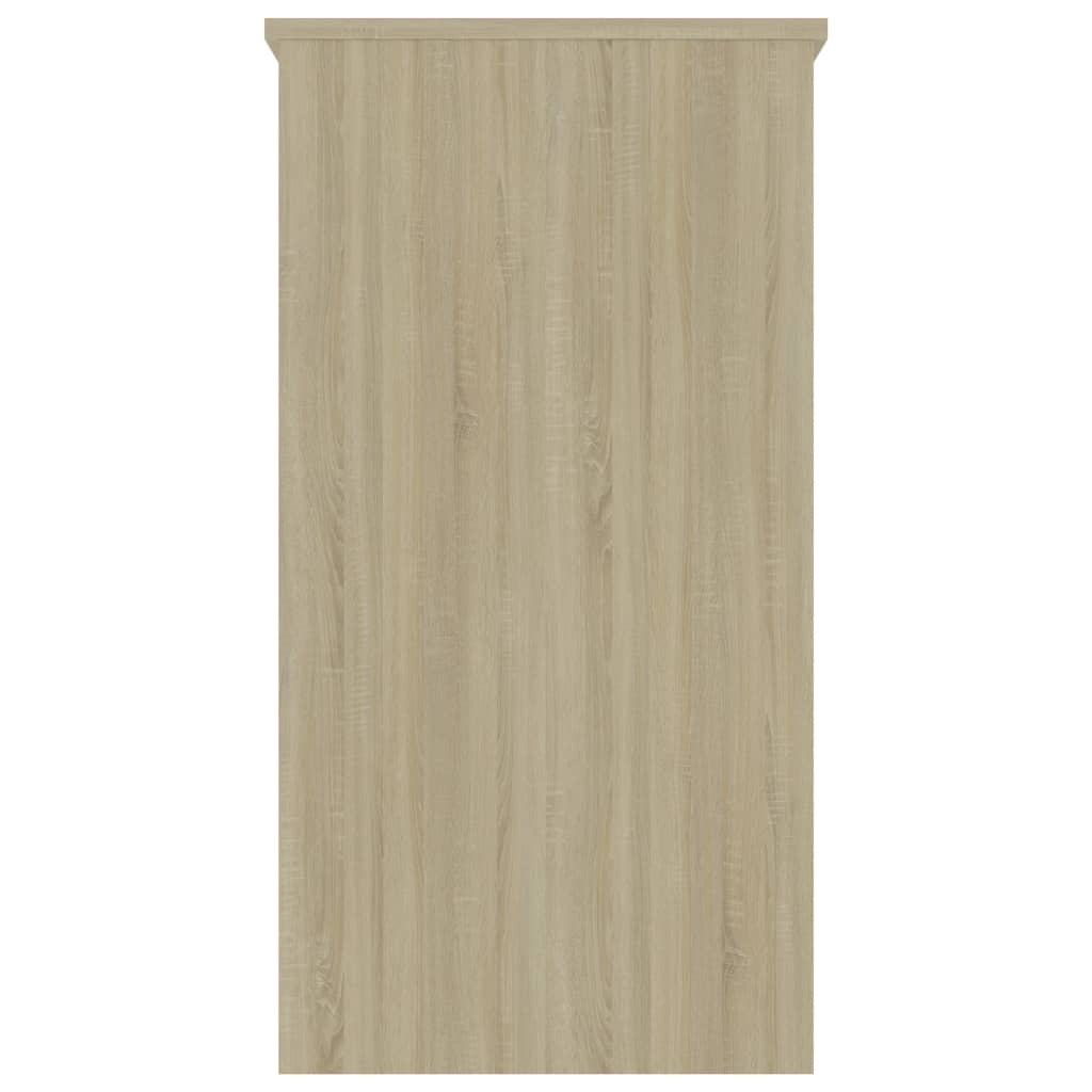 Scrivania Rovere Sonoma 80x40x75 cm in Legno Multistrato