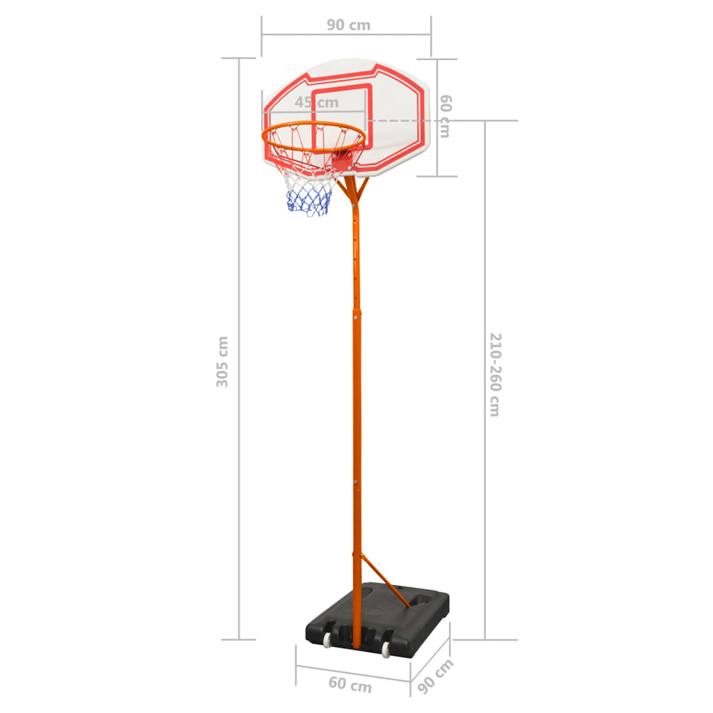 Set Canestro da Basket 305 cm