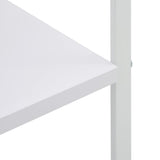 Mobile per Microonde Bianco 60x39,6x123 cm Legno Multistrato