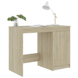 Scrivania Rovere Sonoma 100x50x76 cm in Legno Multistrato