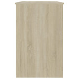 Scrivania Rovere Sonoma 100x50x76 cm in Legno Multistrato