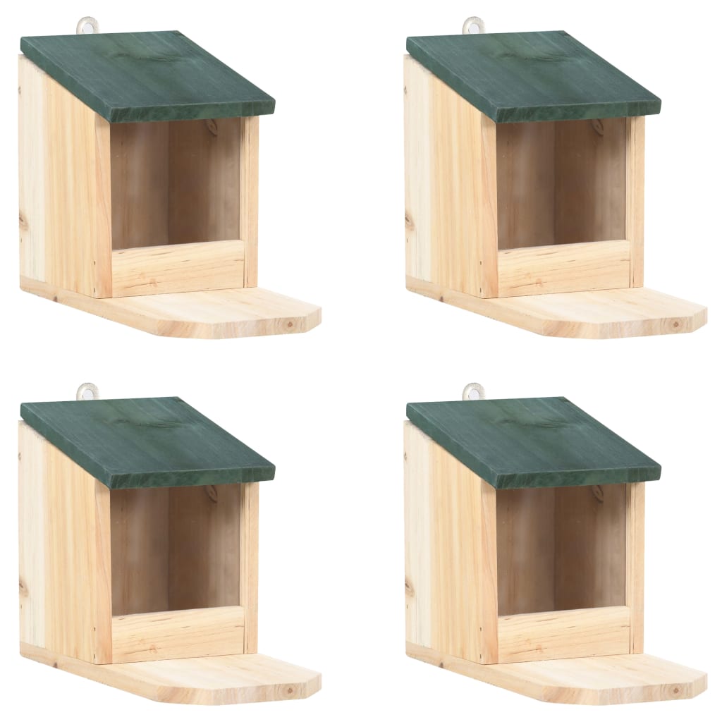 Houses for Squirrels 4 pcs in Fir Wood