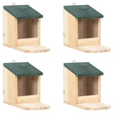 Houses for Squirrels 4 pcs in Fir Wood