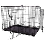 FLAMINGO Metal Animal Cage Sliding Door Mezo XL 70x109x77 cm