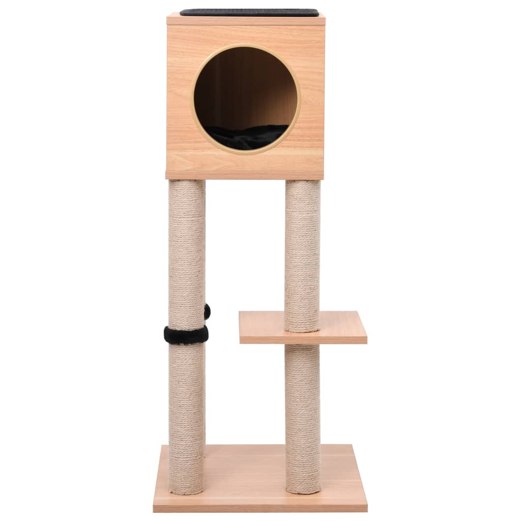 Albero per Gatti con Tappeto Tiragraffi in Sisal 90 cm