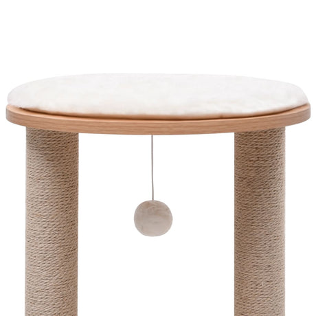 Albero per Gatti Piccolo con Pali Tiragraffi in Sisal 44 cm