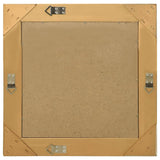 Specchio da Parete Stile Barocco 50x50 cm Oro