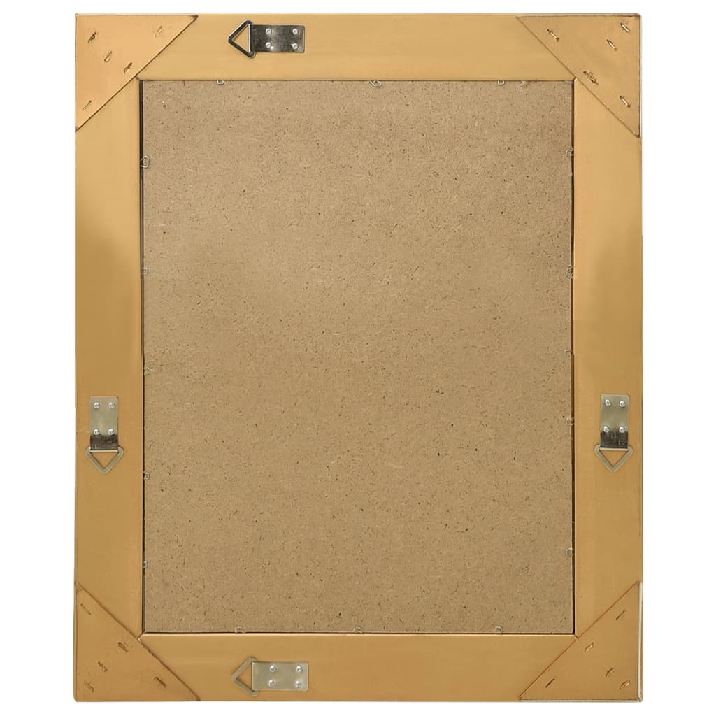 Specchio da Parete Stile Barocco 50x60 cm Oro