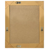 Specchio da Parete Stile Barocco 50x60 cm Oro