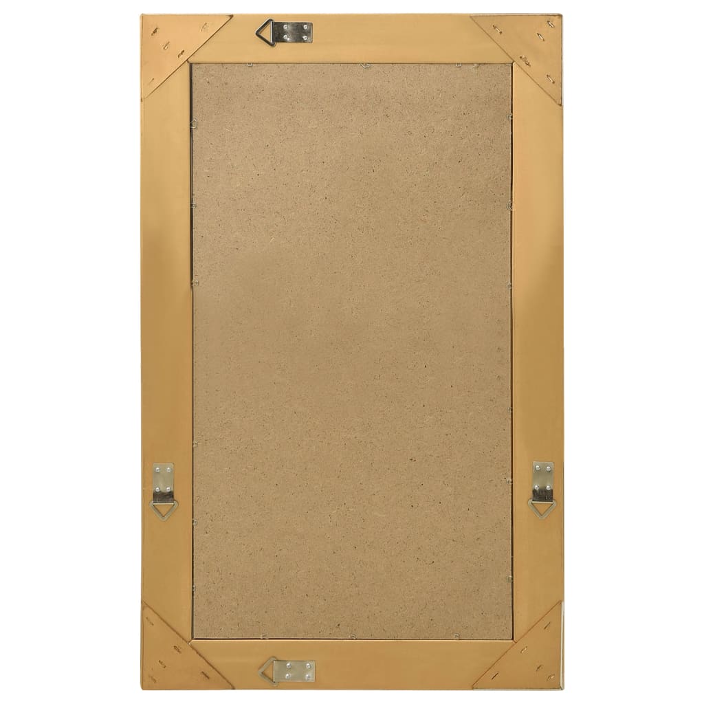 Specchio da Parete Stile Barocco 50x80 cm Oro