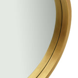 Specchio da Parete con Cinghia 40 cm Oro