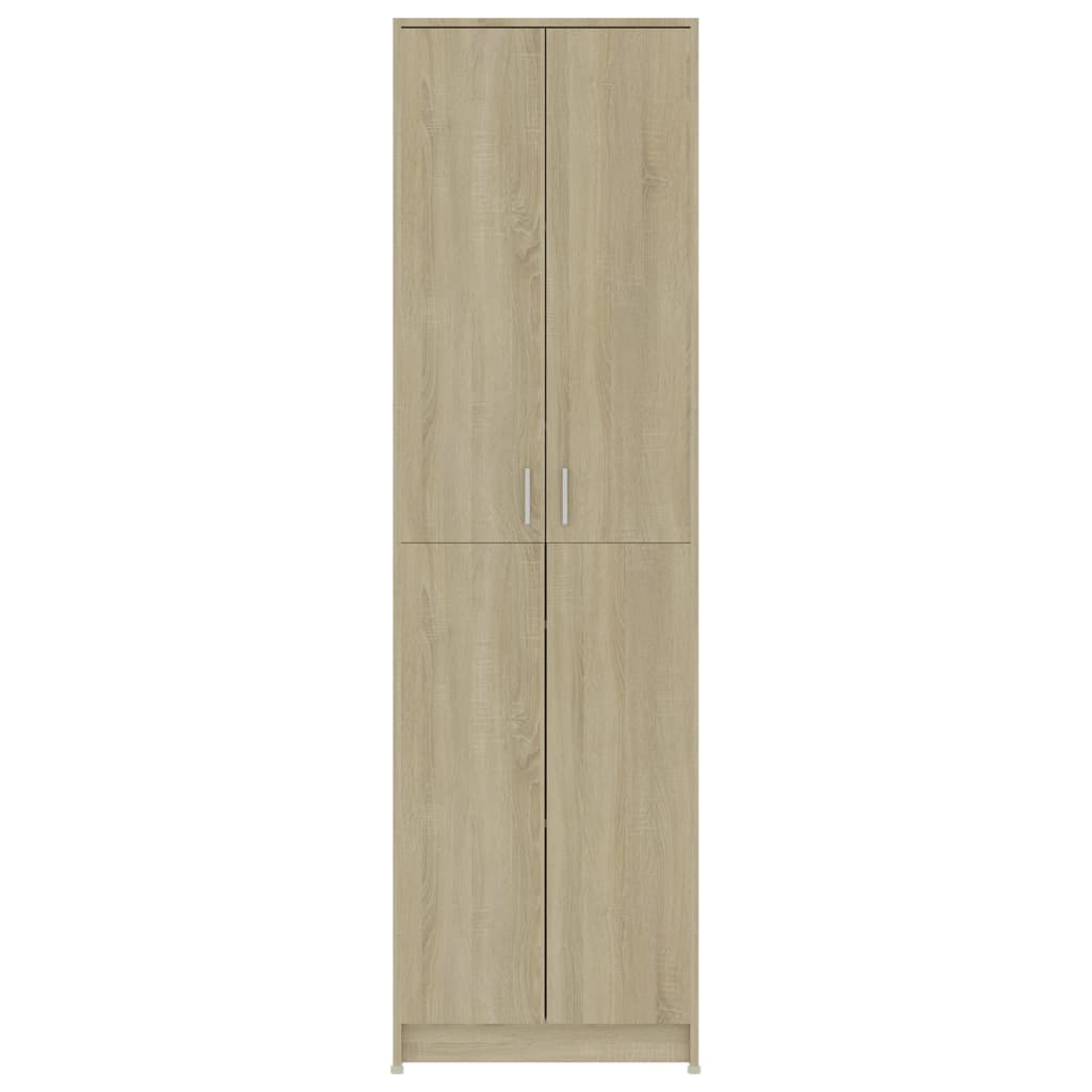 Armadio Corridoio Rovere Sonoma 55x25x189 cm Legno Multistrato