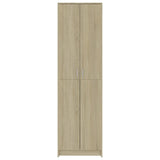 Armadio Corridoio Rovere Sonoma 55x25x189 cm Legno Multistrato