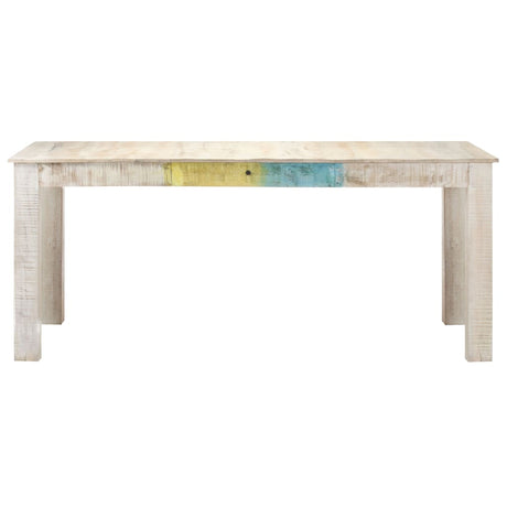 Tavolo da Pranzo 180x90x76 cm in Legno Massello di Mango