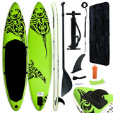 Set Tavola Gonfiabile da SUP 305x76x15 cm Verde