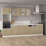 Armadio Inferiore Rovere Sonoma 60x46x81,5 cm Legno Multistrato