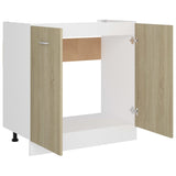 Mobile Sottolavello Rovere Sonoma 80x46x81,5 Legno Multistrato