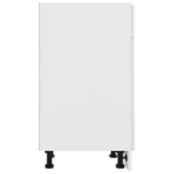 Armadio Inferiore Cassetto Bianco Lucido 50x46x81,5 Multistrato