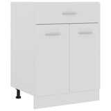 Armadio Inferiore con Cassetto Bianco 60x46x81,5 cm Multistrato