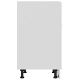 Armadio Inferiore con Cassetto Bianco 60x46x81,5 cm Multistrato