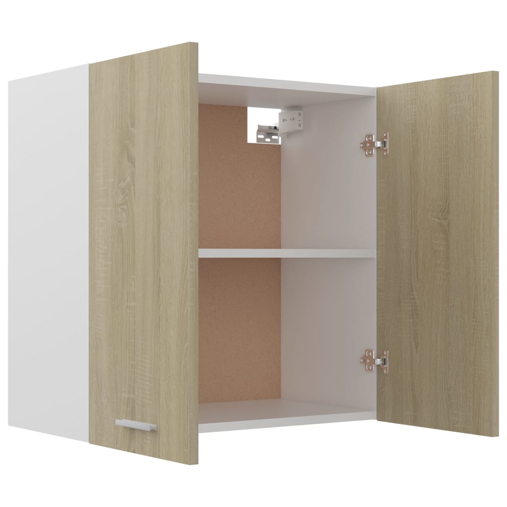 Mobile Pensile Rovere Sonoma 60x31x60 cm Legno Multistrato