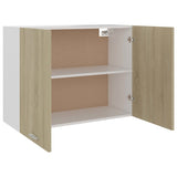 Mobile Pensile Rovere Sonoma 80x31x60 cm in Legno Multistrato