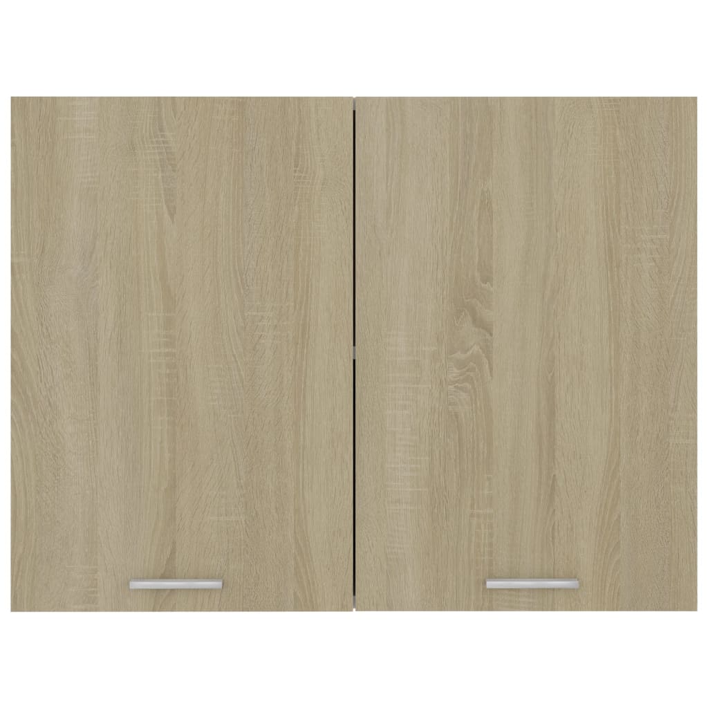 Mobile Pensile Rovere Sonoma 80x31x60 cm in Legno Multistrato