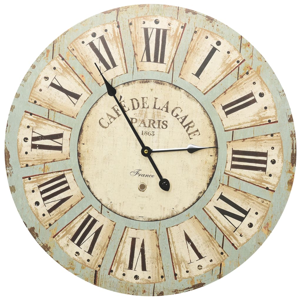 Orologio da Parete Multicolore 60 cm in MDF