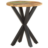 Tavolino di Servizio 48x48x56 cm in Legno Massello di Recupero