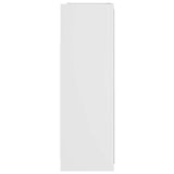 Armadietto a Specchio Bianco 62,5x20,5x64 cm Legno Multistrato