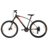 Mountain Bike 21 Speed 29" Ruote 48 cm Telaio Nero