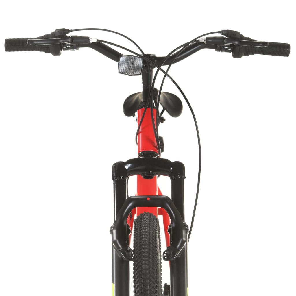 Mountain Bike 21 Speed 27,5" Ruote 50 cm Rosso