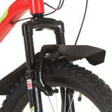 Mountain Bike 21 Speed 26" Ruote 42 cm Rosso