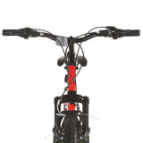 Mountain Bike 21 Speed 26" Ruote 49 cm Rosso