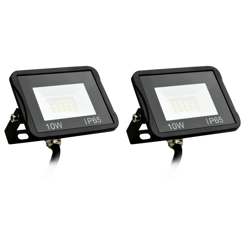 Faretti a LED 2 pz 10 W Bianco Freddo