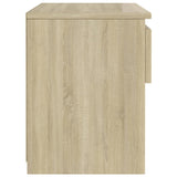 Comodino Rovere Sonoma 40x30x39 cm in Legno Multistrato