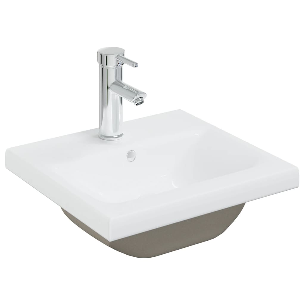 Mobile con Lavabo Integrato Grigio in Legno Multistrato