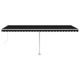 Tenda da Sole Autoportante Automatica 600x300 cm Antracite