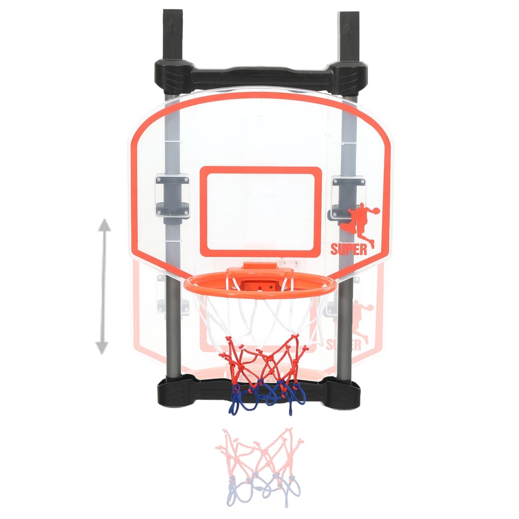 Set da Basket per Porta Regolabile per Bambini 120 cm