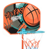 Set Gioco da Basket Portatile Regolabile 109-141 cm