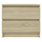 Comodino Rovere Sonoma 50x39x43,5 cm in Legno Multistrato