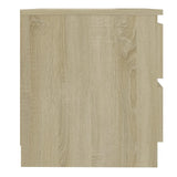 Comodino Rovere Sonoma 50x39x43,5 cm in Legno Multistrato