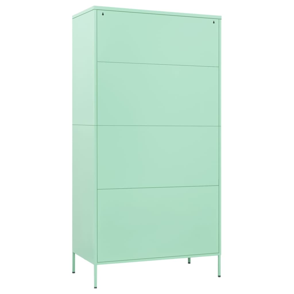 Armadio Menta 90x50x180 cm in Acciaio