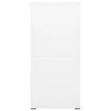 Armadio Classificatore Bianco 46x62x133 cm in Acciaio